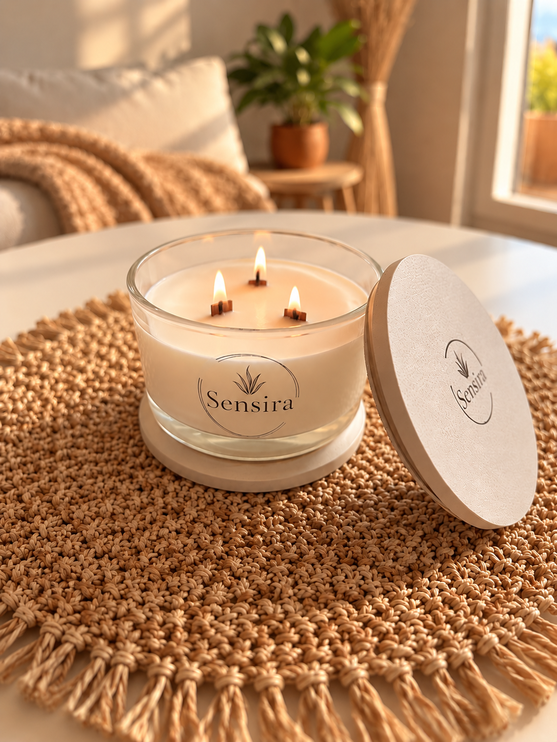 Trinity Candle Blossom Serenity
